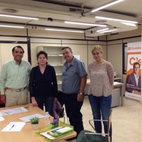 Ciudadanos Albacete se reúne con la Asociación del Mercado de Carretas-Huerta de Marzo