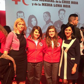 Francis Rubio y Carmen Picazo presentes en el acto central del Día Mundial de la Cruz Roja