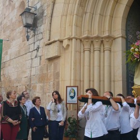 Francis Rubio en la procesión de Santa María Magdalena