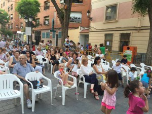 francis y carmen fiestas barrio La Feria