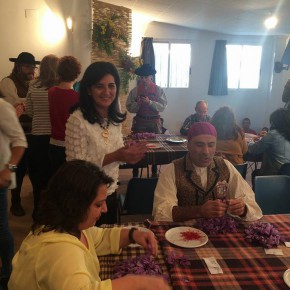 C´s visita el Festival de la Rosa del Azafrán