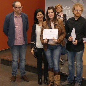 Cs Albacete en la entrega de diplomas del proyecto 'Becas para jóvenes titulados'