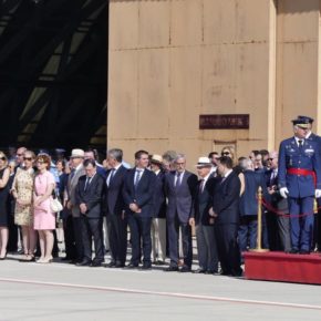 Cs Albacete asiste a la toma de posesión del nuevo Jefe de la Base Aérea de Los Llanos