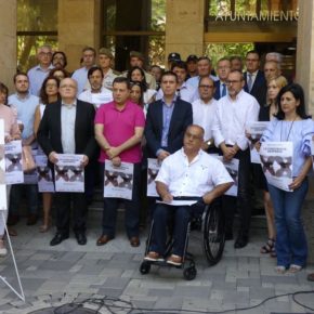 Cs Albacete participa en el minuto de silencio de silencio en recuerdo de Miguel Ángel Blanco