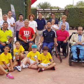 Arturo Gotor, en el X Trofeo ciudad de Albacete de Tenis en Silla de ruedas