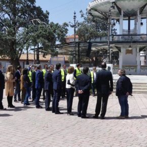 Ciudadanos visita las obras de la A-32 y la rehabilitación del Recinto Ferial