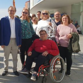 Ciudadanos Hellín muestra su apoyo a asociaciones y usuarios en el Día de la Discapacidad