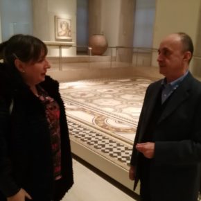 La portavoz de Ciudadanos Hellín se reúne con el director del Museo Arqueológico Nacional