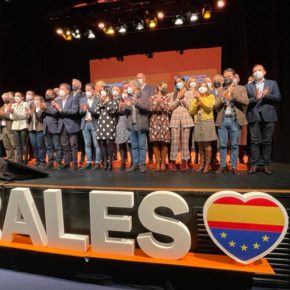 Picazo, Masías y un gran grupo de miembros de Cs Castilla-La Mancha acuden al I Encuentro liberal de municipios de España